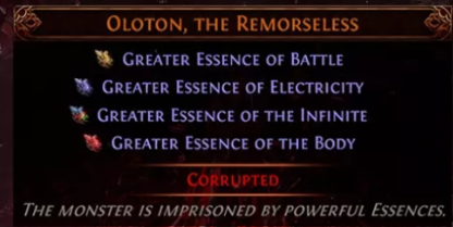 Essence corruption